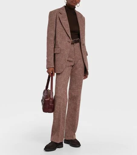 Gianvito Rossi Harris shearling-lined suede loafers 2