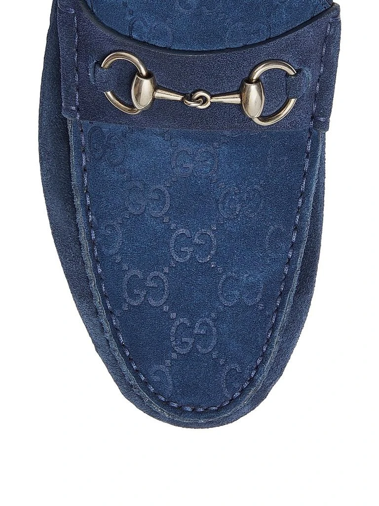 Gucci Byorn Suede Driving Loafers 4