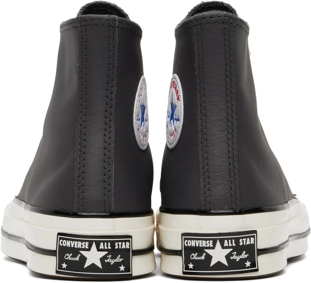 Converse Gray Chuck 70 Heritage Leather High Top Sneakers 2