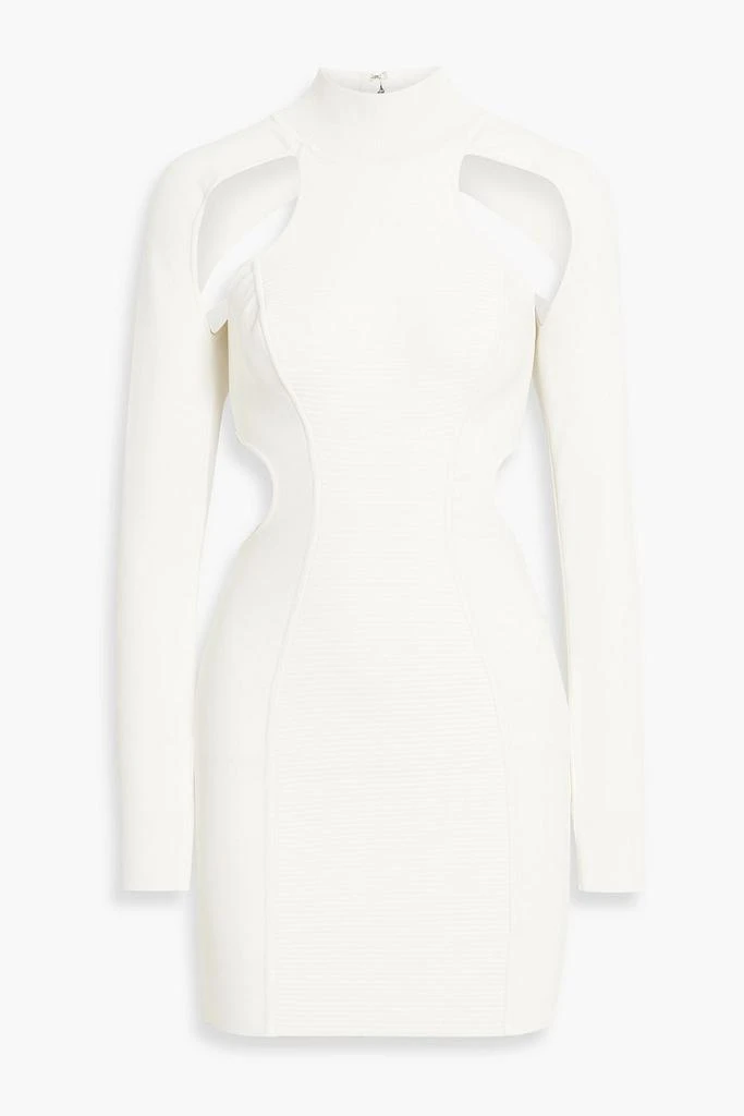 Herve Leger Cutout bandage mini dress 1