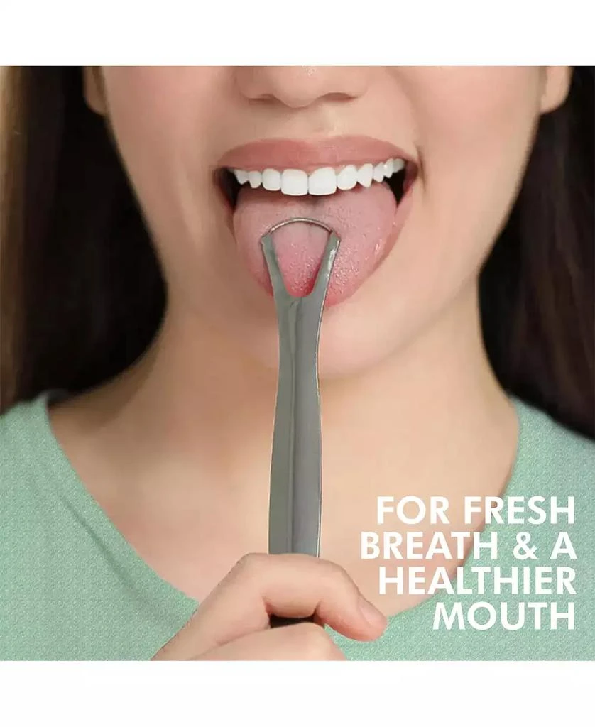 PURSONIC Stainless Steel Tongue Cleaner – 2 Pack 3