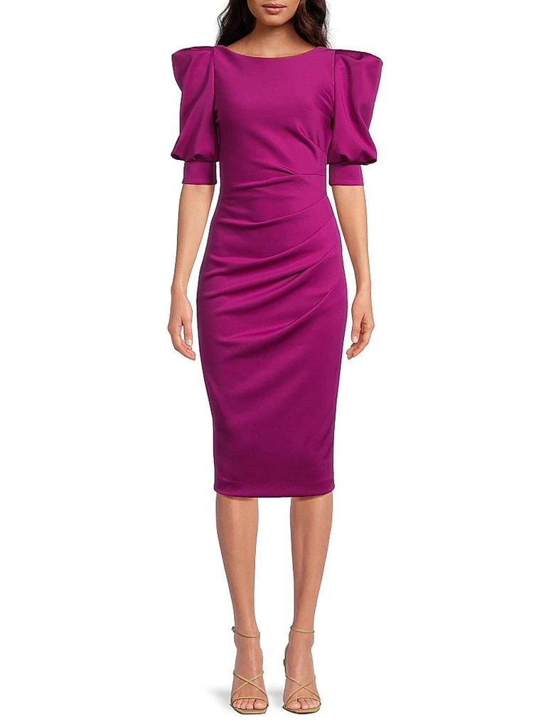 Black Halo Zella Scoopback Cocktail Dress 3
