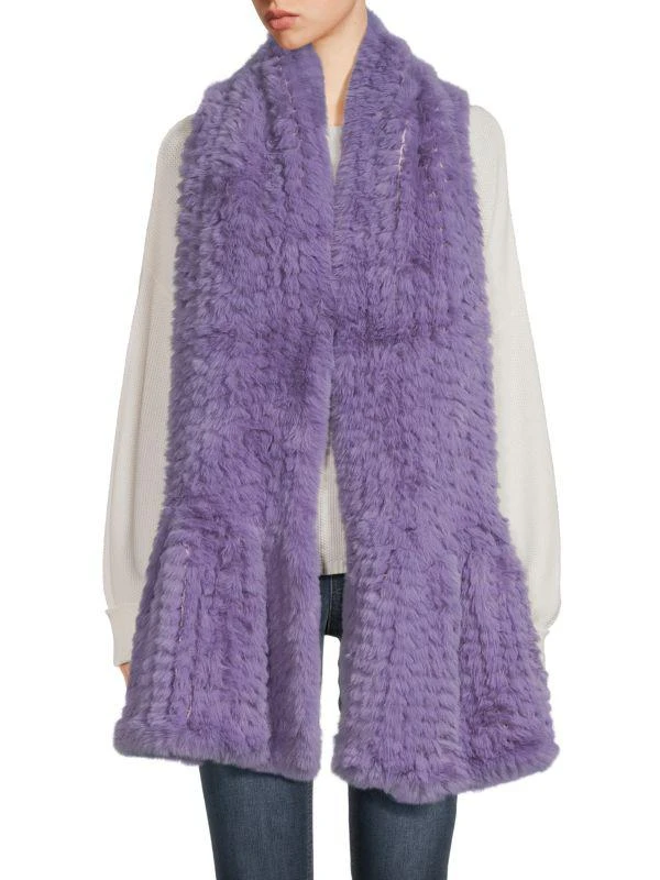 Shop Faux Fur Knit Scarf on Sale at BeyondStyle – Get 67% Off Faux