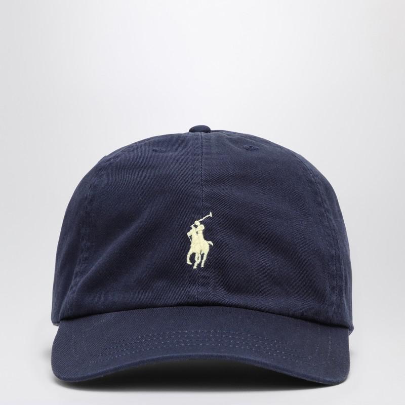 Ralph Lauren Navy blue cotton baseball cap