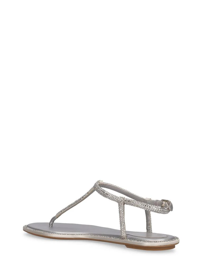 RENÉ CAOVILLA 10mm Diana Satin Thong Sandals 3