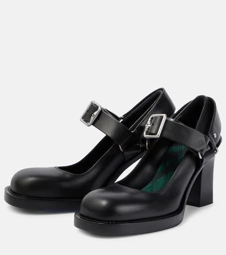 Burberry 85 leather pumps 5