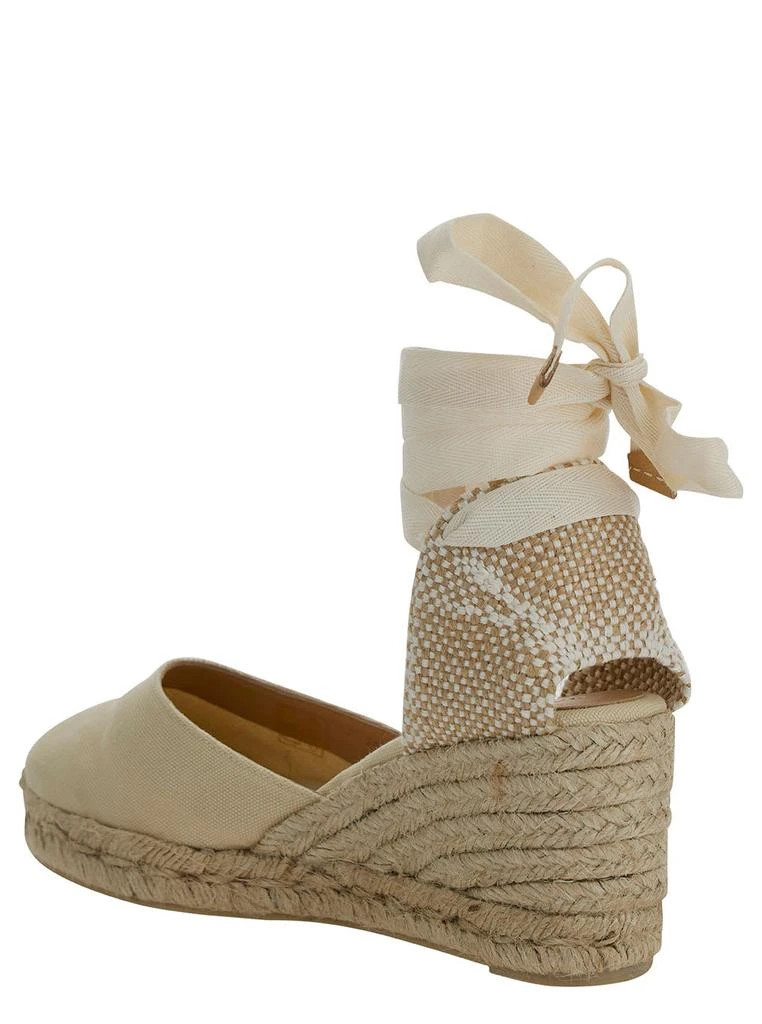 CASTAÑER carina White Canvas Closed-toe Espadrilles Woman 3