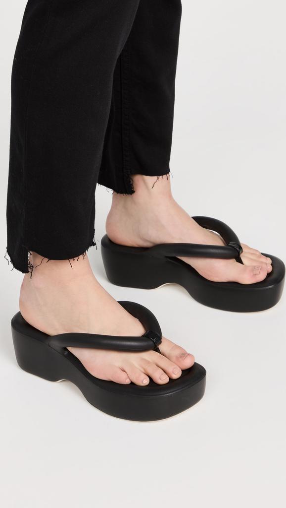 Melissa Free Platform Flip Flops