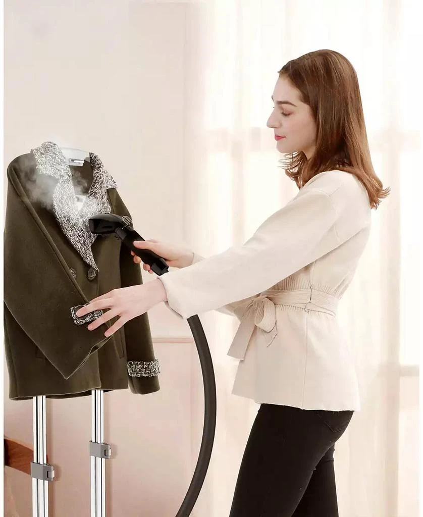 SALAV Professional Garment Steamer with Retractable Power Cord and Foot Pedal Control, GS49-DJ 6