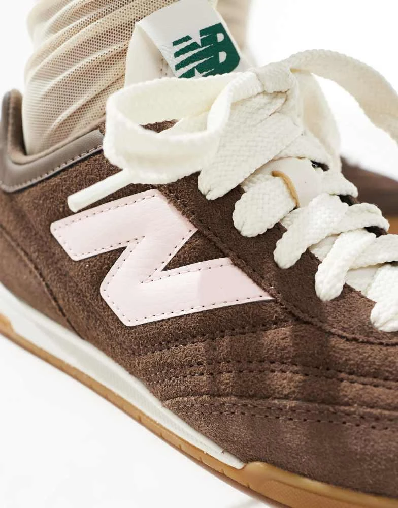 New Balance New Balance RC42 trainers in brown and pink with gumsole - exclusive to ASOS 3