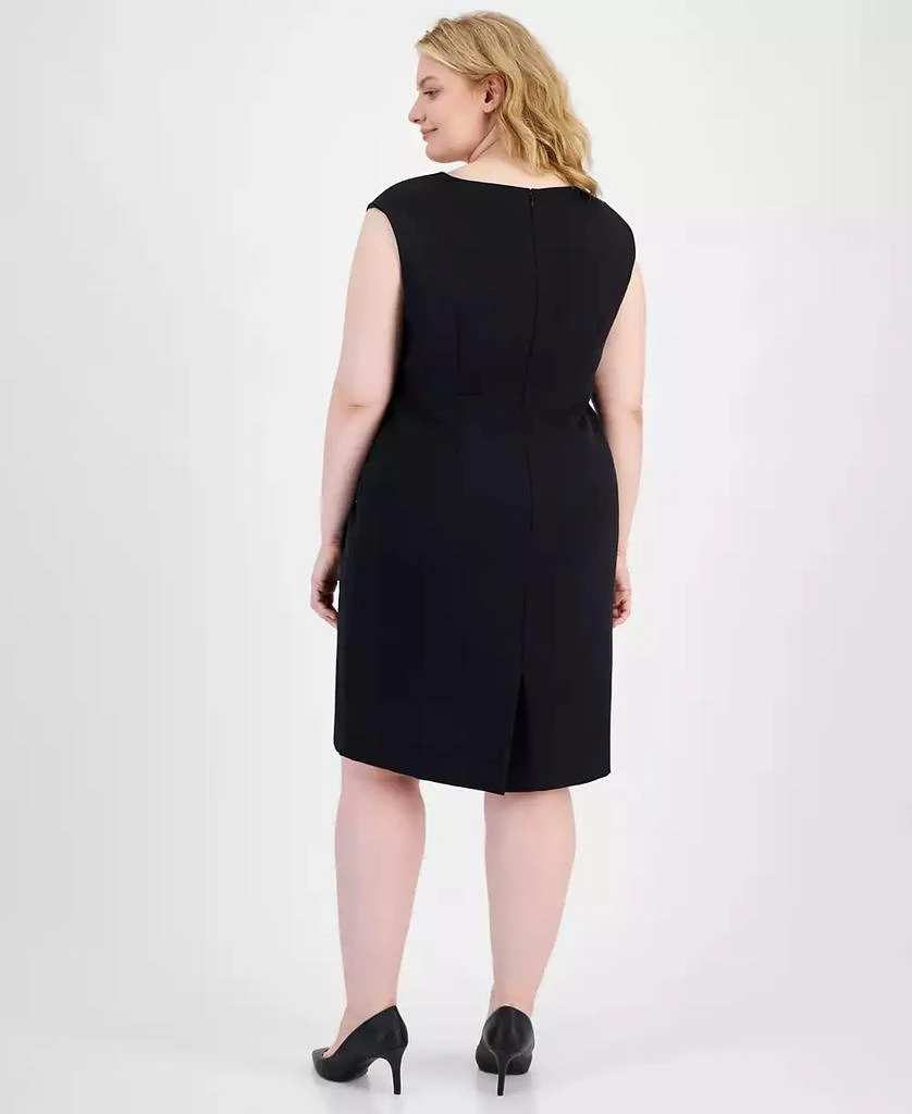 Kasper Plus Size Sleeveless Sheath Dress 8