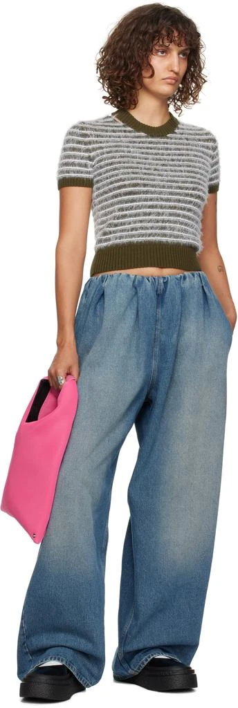 MM6 Pink Classic Small Tote 4