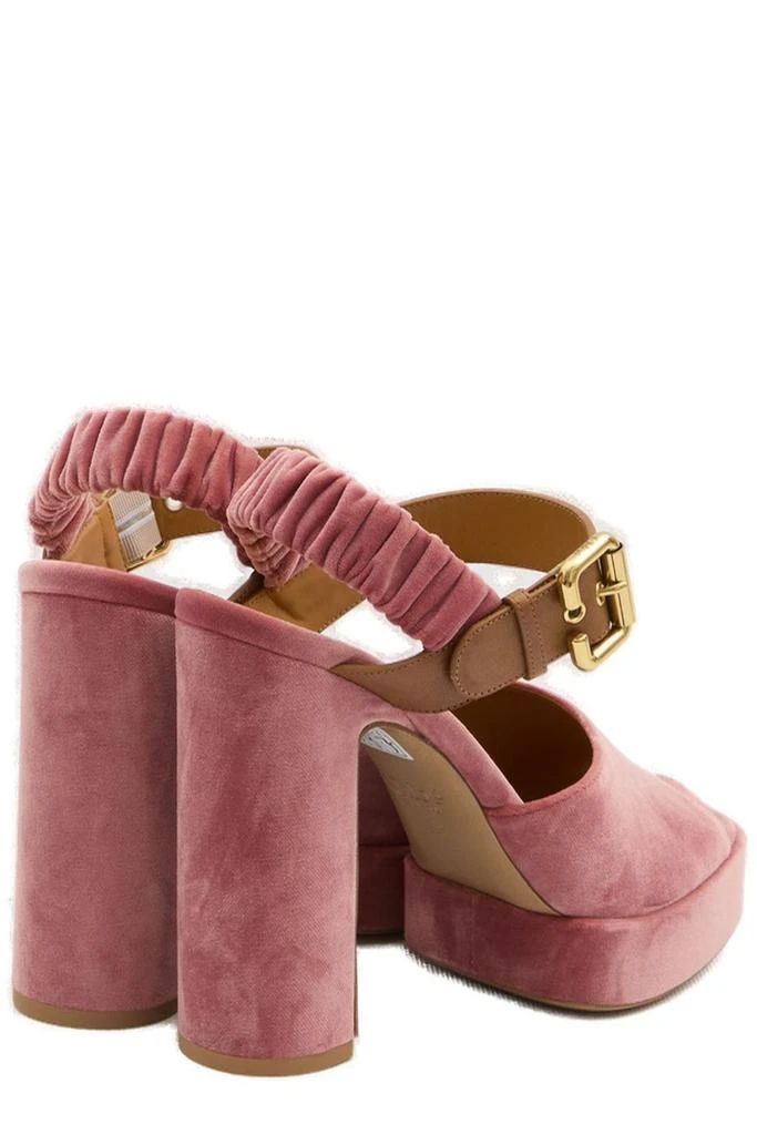 Chloé Chloé Aria Platform Sandals 4