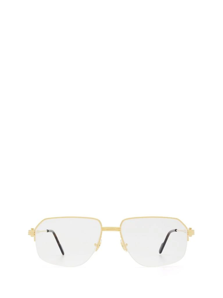 Cartier Cartier Geometric Frame Glasses 1