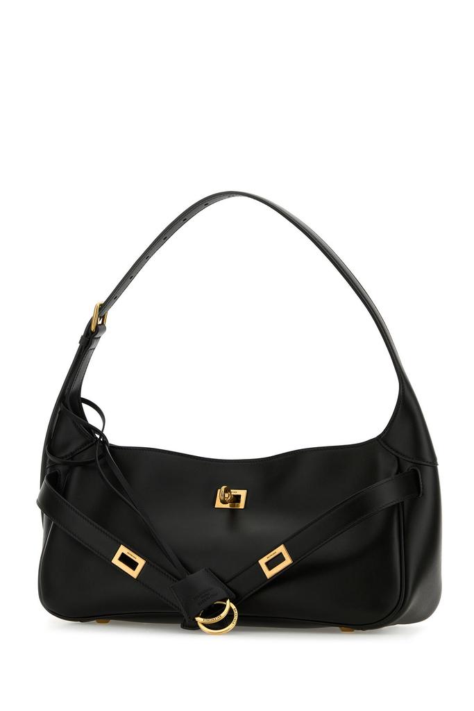 Balenciaga Black leather small Bel Air shoulder bag