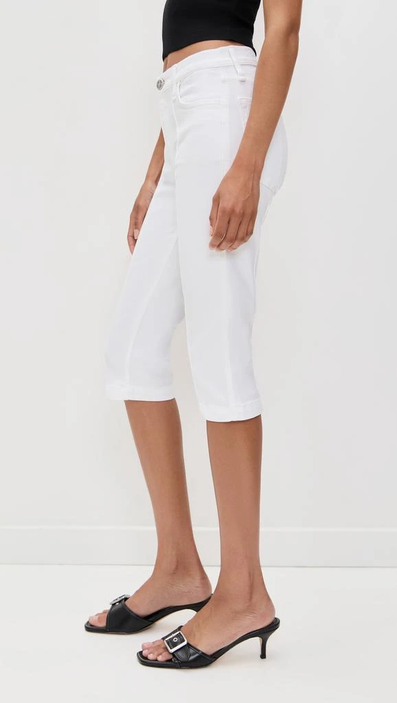 Rag 
Bone Flexi Kit Mid-Rise Capri Shorts 4