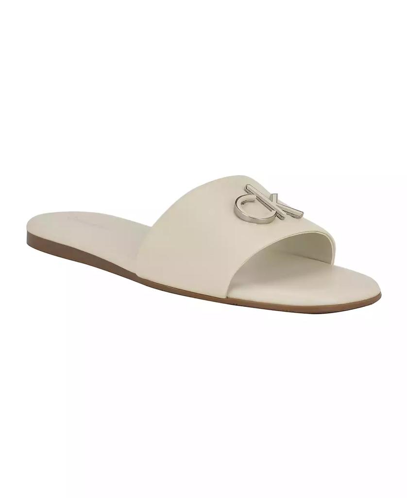 Calvin Klein Women's Yancie Slip-On Flat Casual Sandals