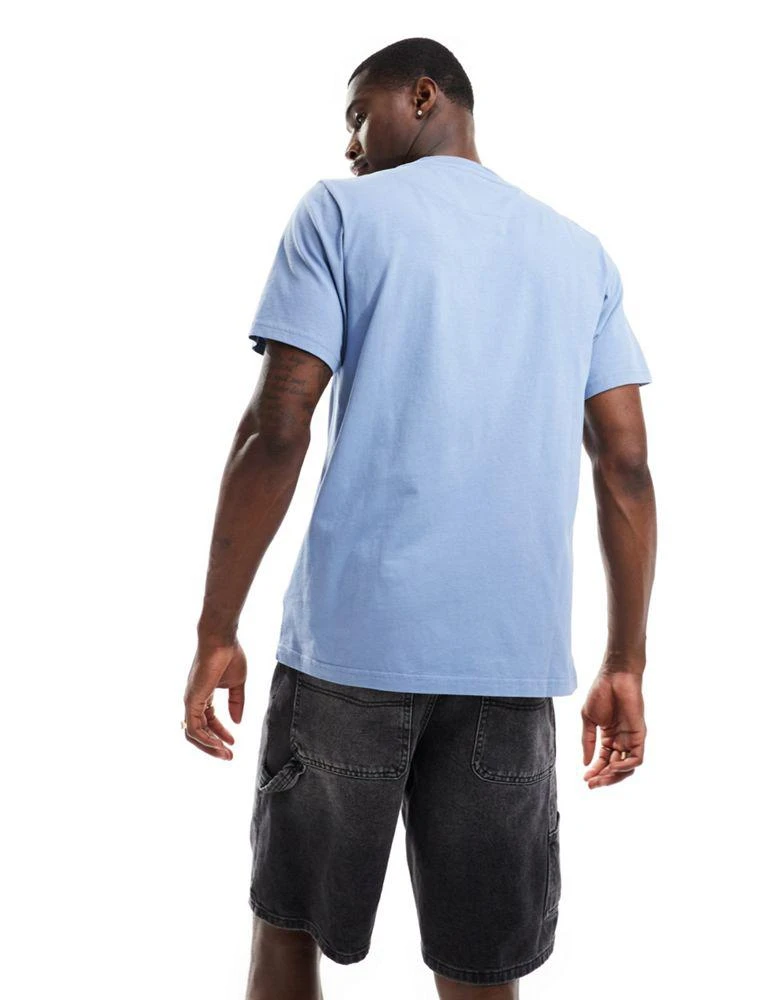 Pretty Green Pretty Green gillespie logo t-shirt in blue 2