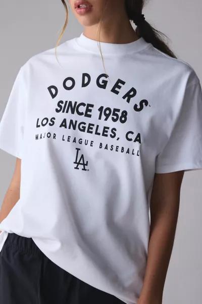 Mitchell & Ness Mitchell & Ness MLB Los Angeles Dodgers Graphic Boyfriend Tee