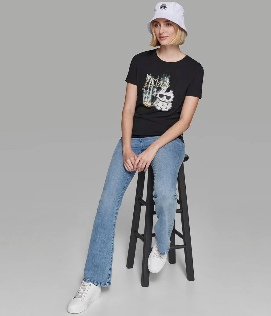 Karl Lagerfeld Paris CHOUPETTE IN PARIS TEE 7