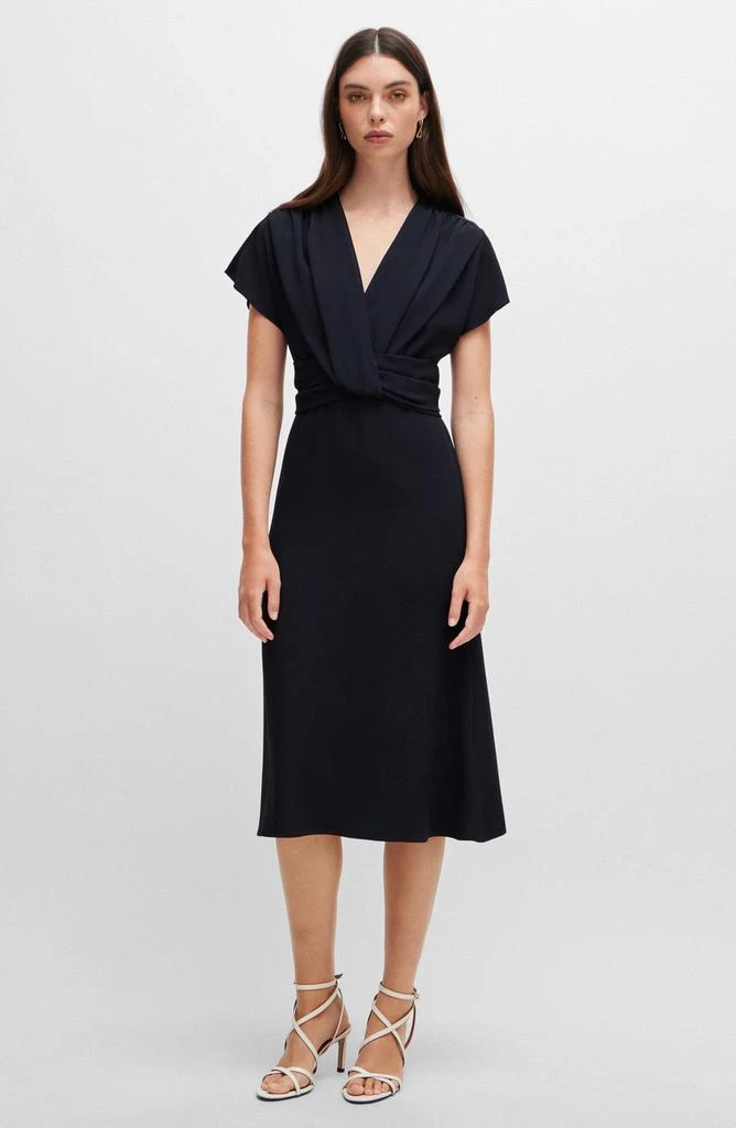 Hugo Boss Debasa Twist Front Dress 8