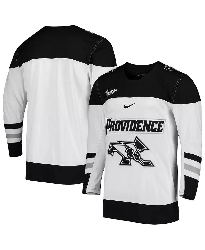 NIKE Men's White Providence Friars Replica Hockey Jersey 2
