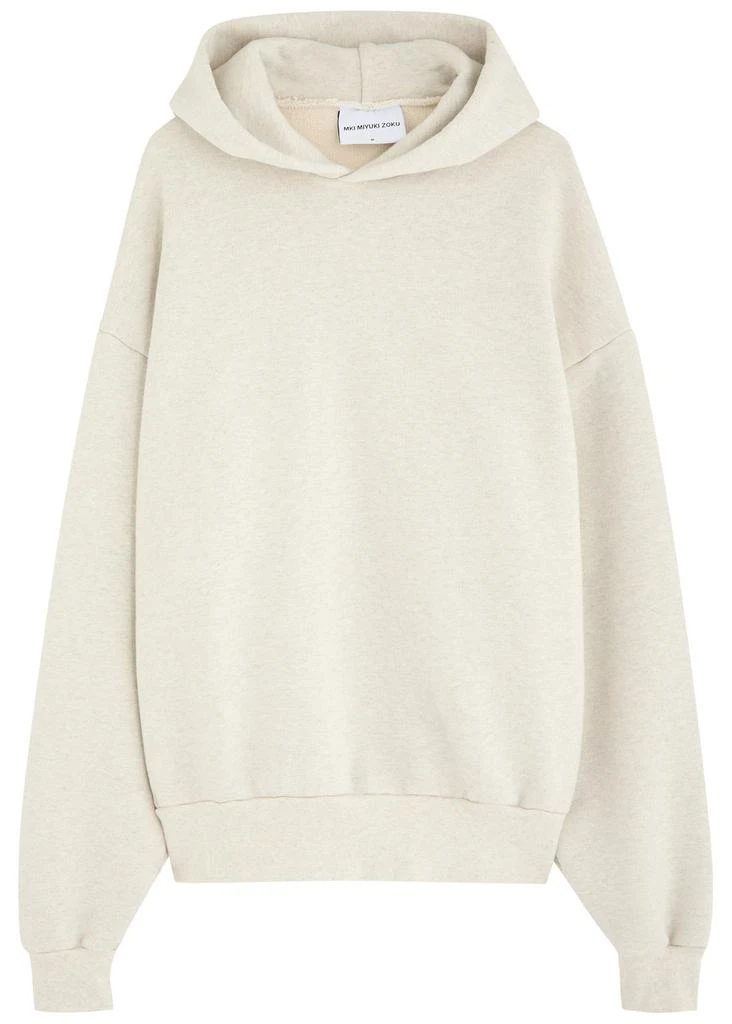 MKI Miyuki Zoku Superweight hooded cotton sweatshirt 1