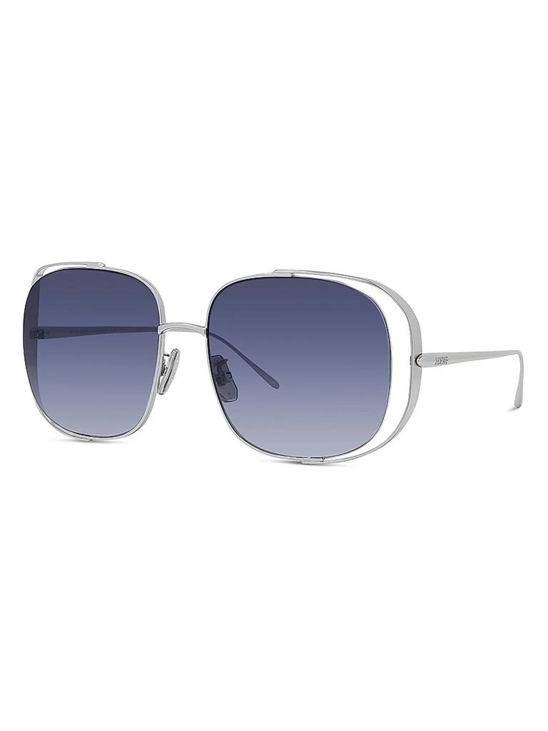 Loewe Signature 57MM Rectangular Sunglasses 1