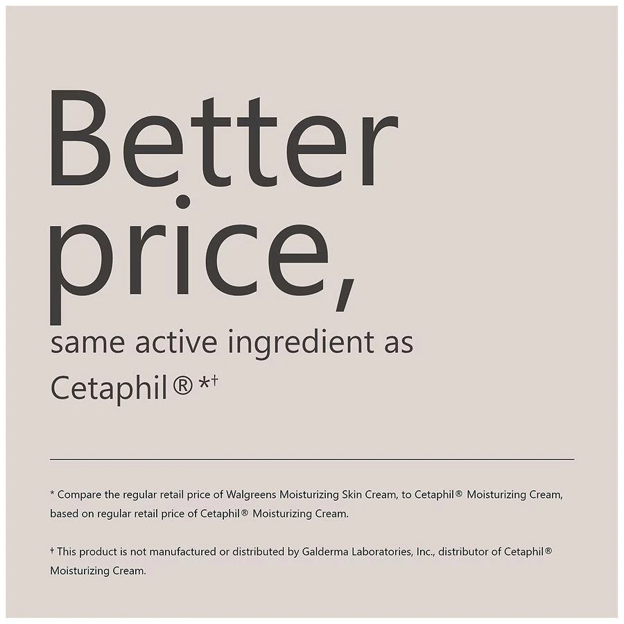 Walgreens Moisturizing Skin Cream Fragrance Free 5