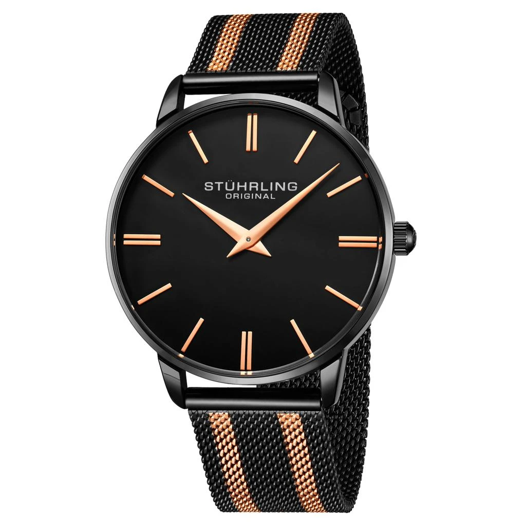 Stuhrling Original Prestom 3998 Quartz 42mm Classic 9