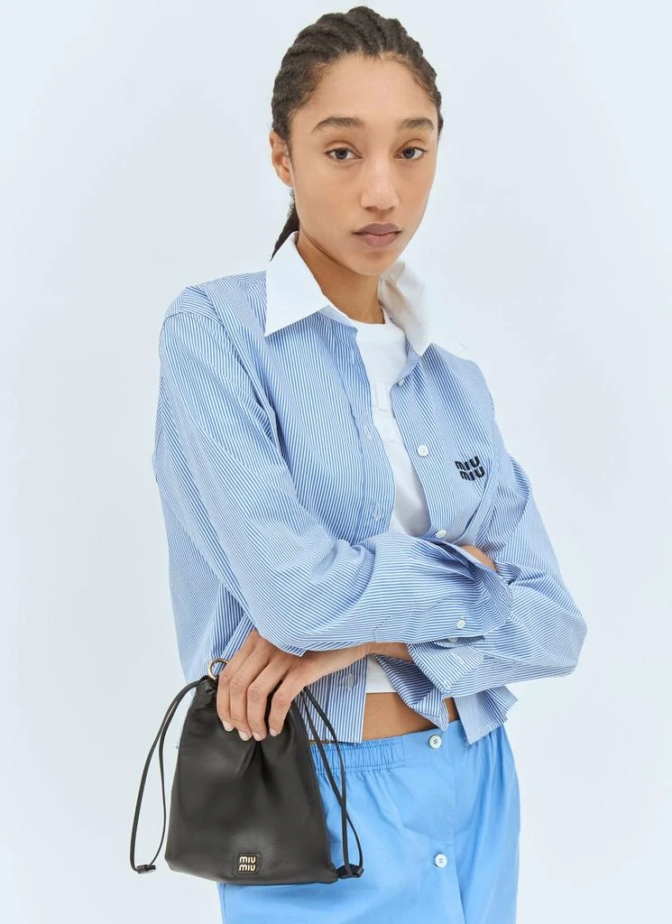 Miu Miu Nappa Leather Pouch 1