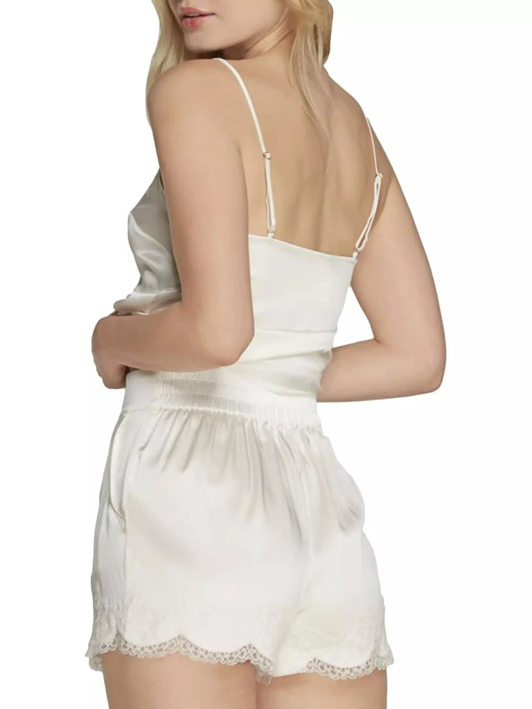 L'Agent by Agent Provocateur Amelia Lace-Trim Pajama Shorts 5