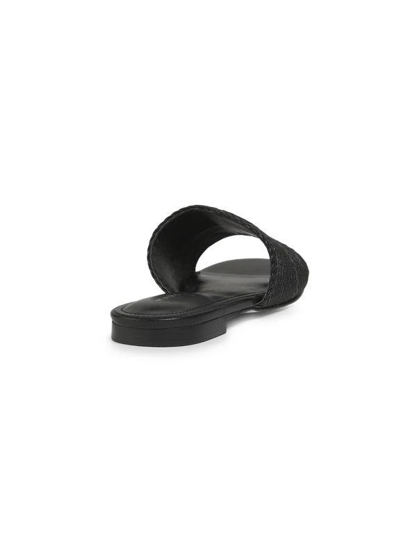 Marc Fisher Zuri Leather Slide Sandals 3