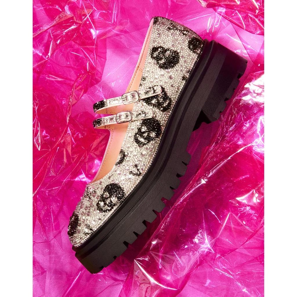 Betsey Johnson Rico Silver Skulls 2