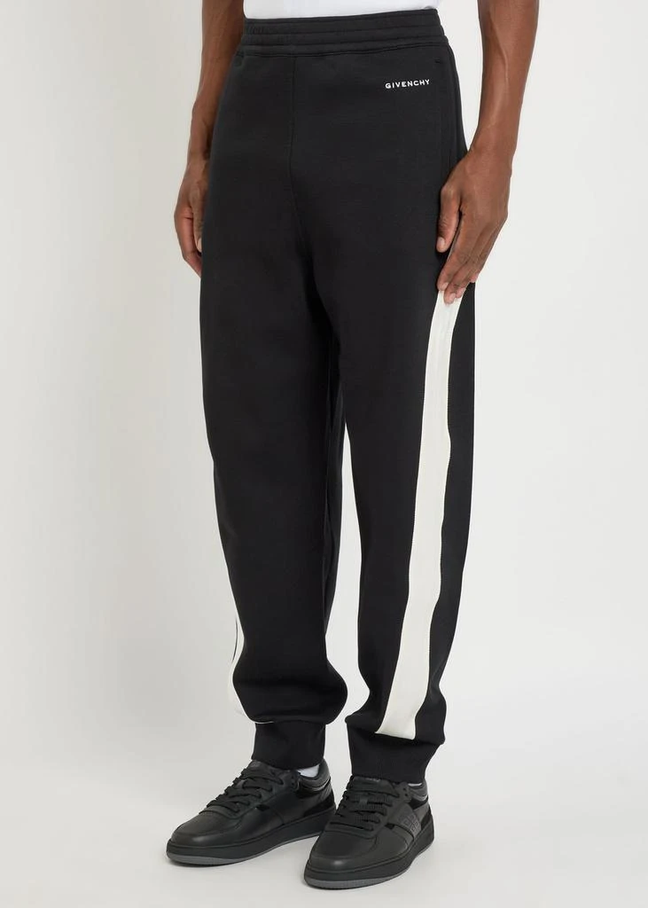 Givenchy Panelled cotton-blend sweatpants 2