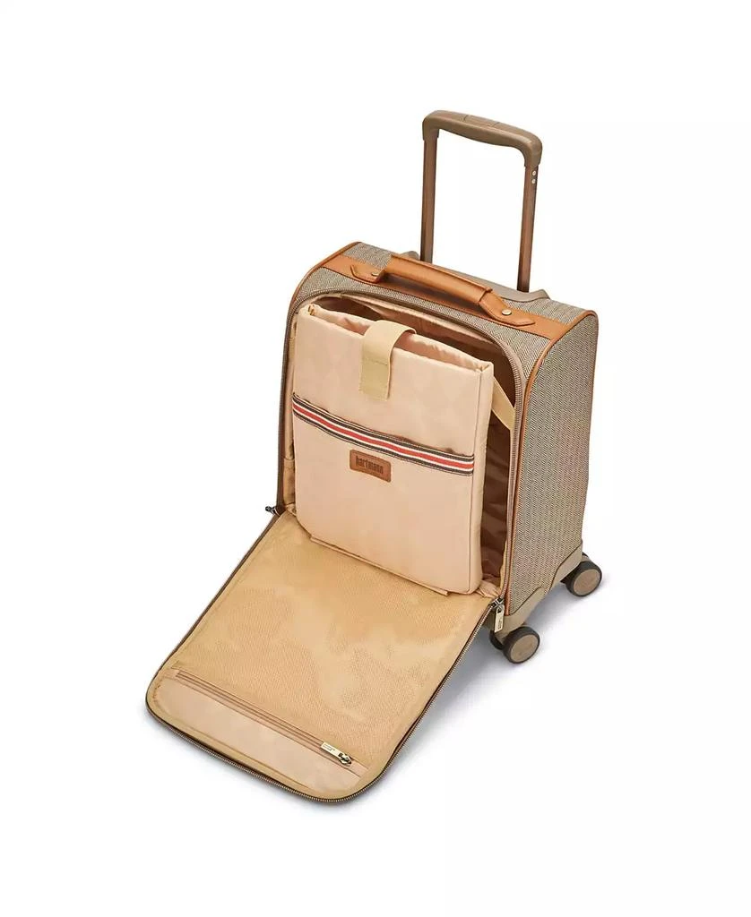 Hartmann Herringbone DLX Carry-On Under-Seater Spinner Suitcase 9