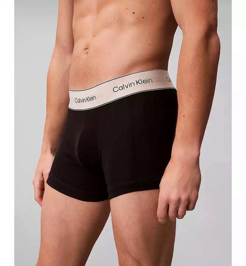 Calvin Klein Men's 3-Pack Heritage Cotton Trunks 3