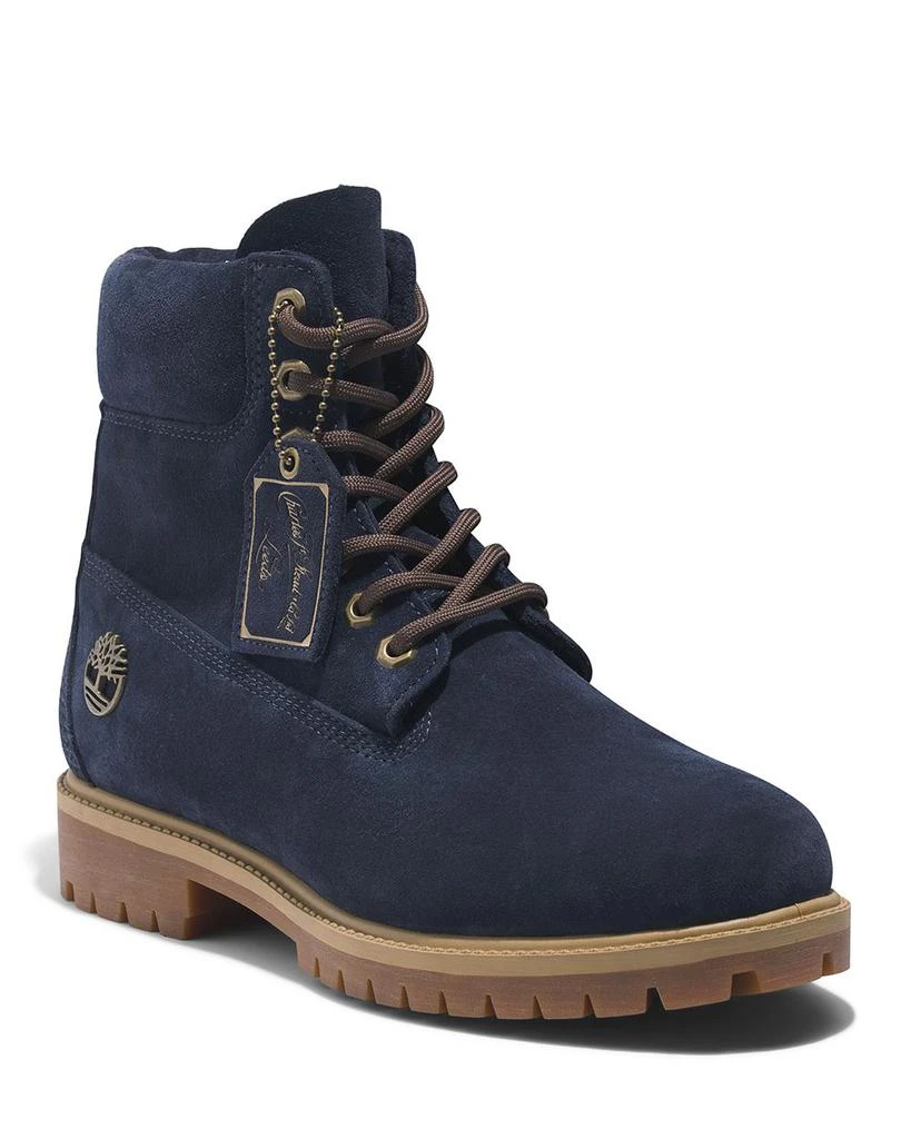 Timberland Men's C.F. Stead Indigo Suede Heritage 6" Boots 1