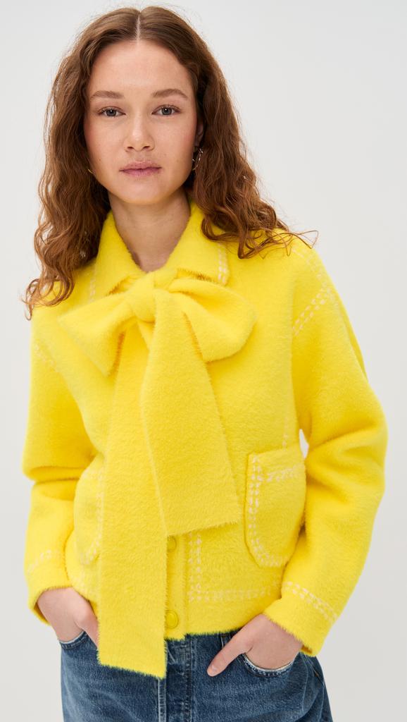 Essentiel Hoops Cardigan with Bow