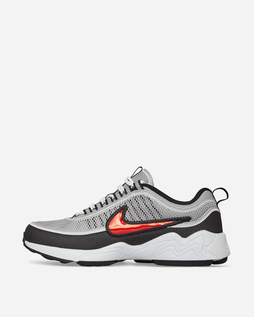 NIKE Air Zoom Spiridon Sneakers Silver / Sport Red 3