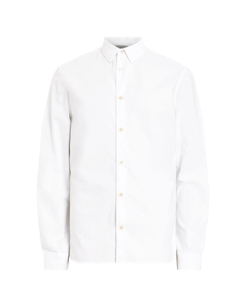 ALL SAINTS Haven Slim Fit Brushed Oxford Shirt 7