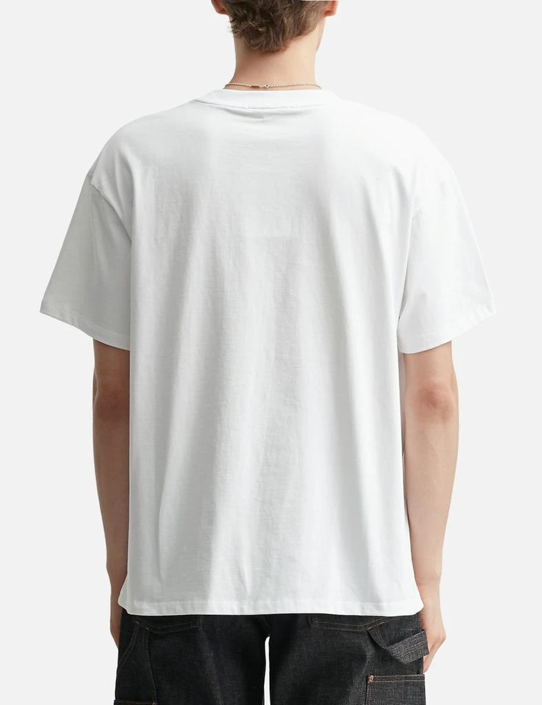 Deinet D Accent Crack Logo T-Shirts White 4