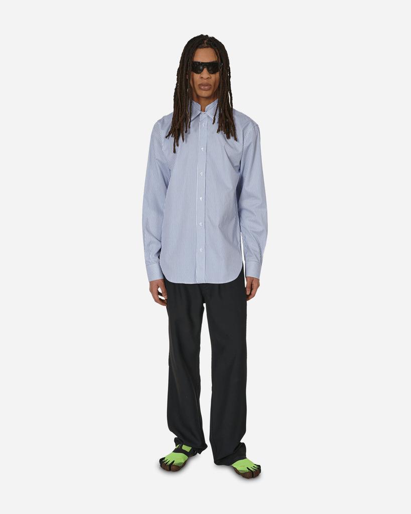 トップス _J.L-A.L_ Triple Collar Shirt Stripe Triple Collar Shirt White / Blue Stripe – On Sale Now with Up to