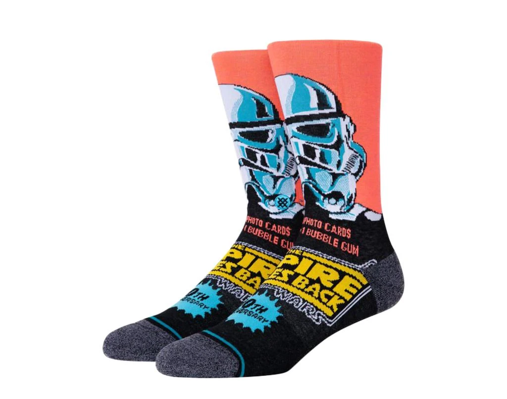 Stance Star Wars Trooper 40th Pink/Black Crew Socks A545B20TRO-PNK 2
