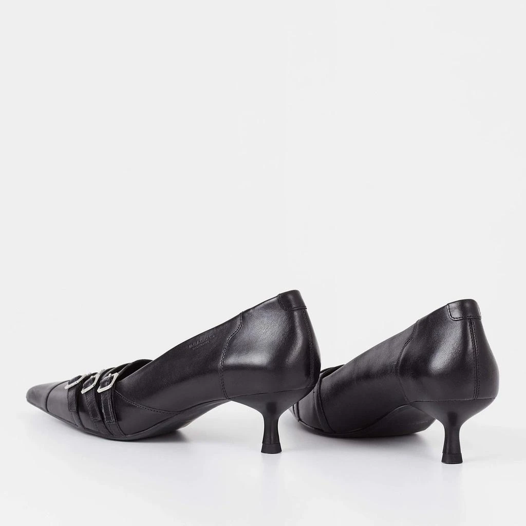 Vagabond Vagabond Women's Lykke Leather Kitten Heeled Court Shoes 3