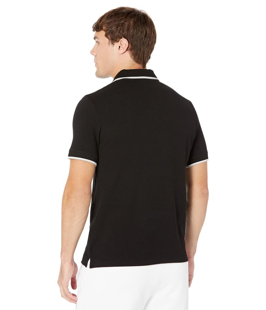 Armani Exchange Slim Fit Pique Logo Polo