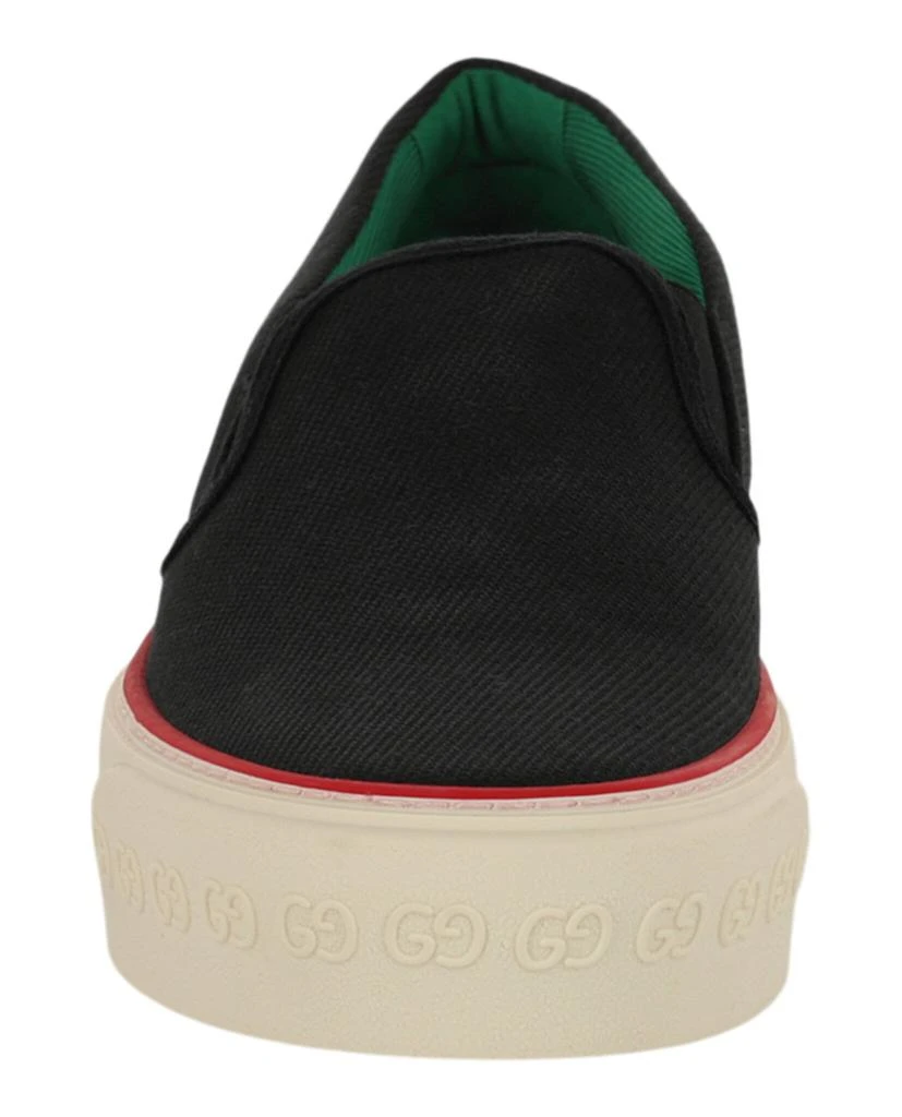 Gucci Cotton Slip-On Low-Top Sneakers 4