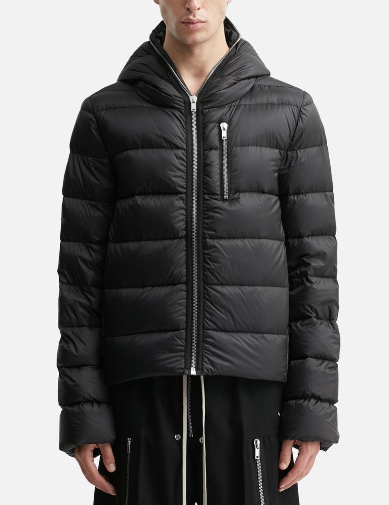 ジャケット・アウター Rick Owens 22fw gimp jacket 48 RICK OWENS GIMP DOWN PUFFER JACKET FULL ZIP FW22 STROBE RUNWAY