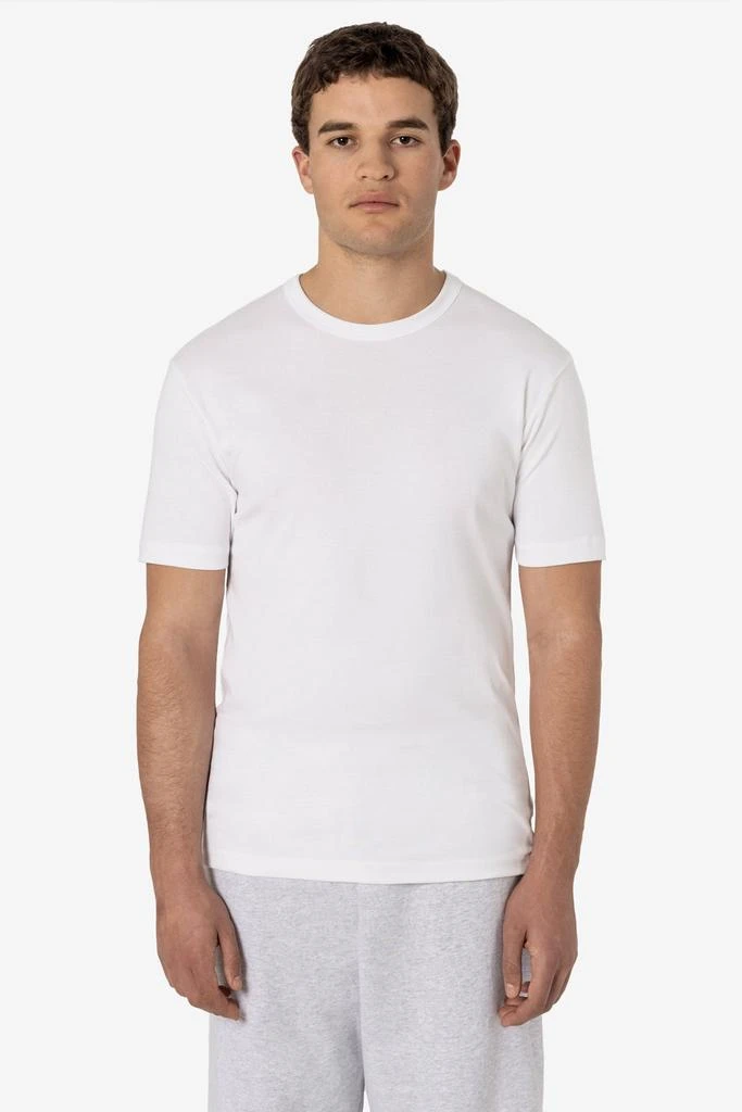 Los Angeles Apparel 4400 - Unisex Baby Rib Fitted T-Shirt 1