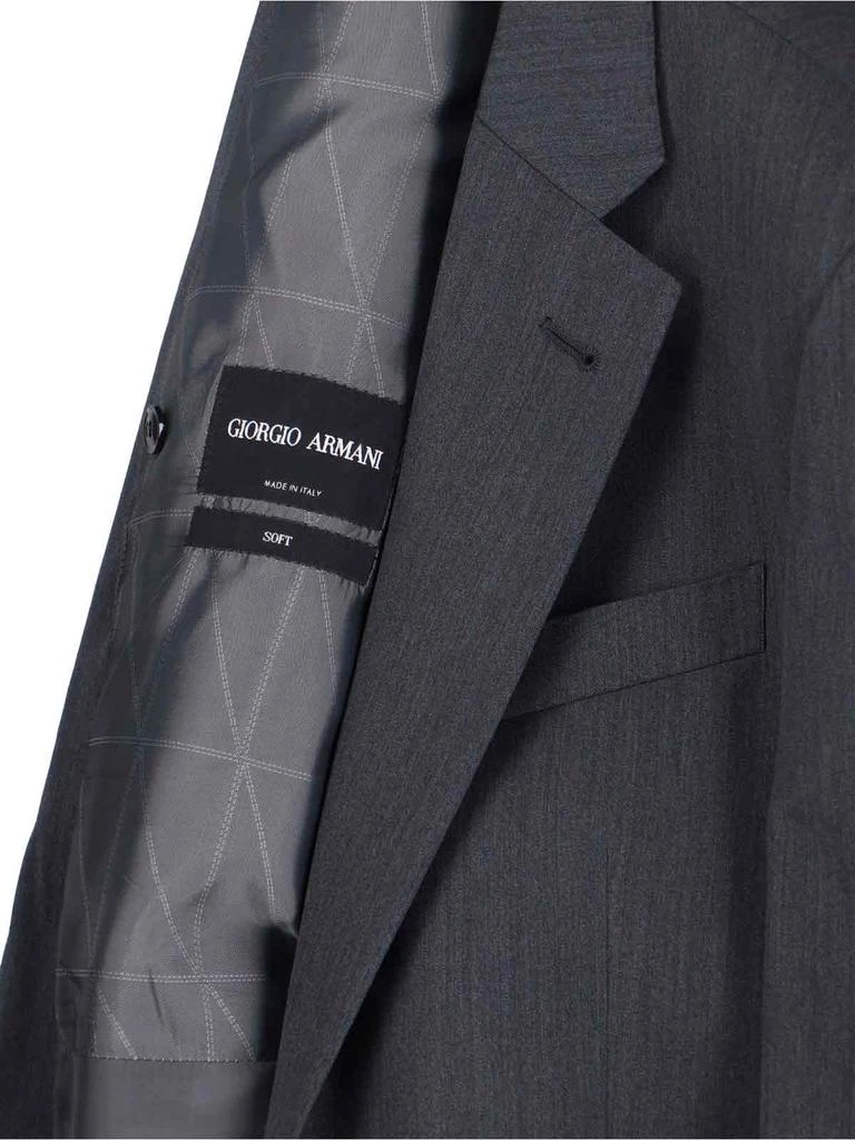 Giorgio Armani Single-Breasted Suit – Black 3